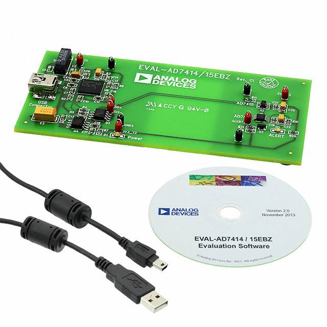 EVAL-AD7414/15EBZ Analog Devices Inc.  Cartes d'évaluation - Capteurs